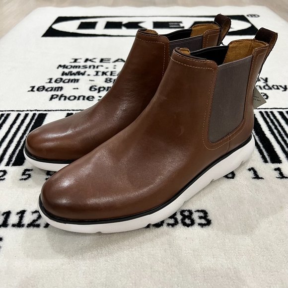 Cole Haan Zerogrand Lightweight Waterproof Leather Omni Chelsea Boots main image 6